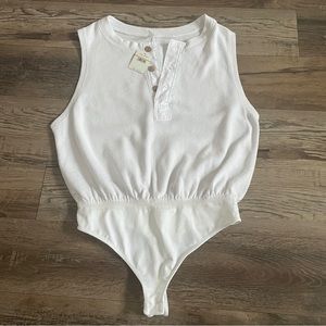 Free People intimately thong bodysuit S